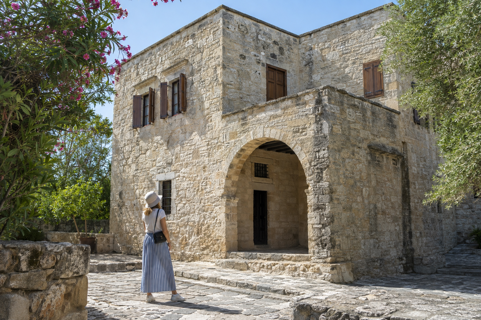 House of Hadjismith, home of the Local Ethnographic Museum of Geroskipou in Paphos district